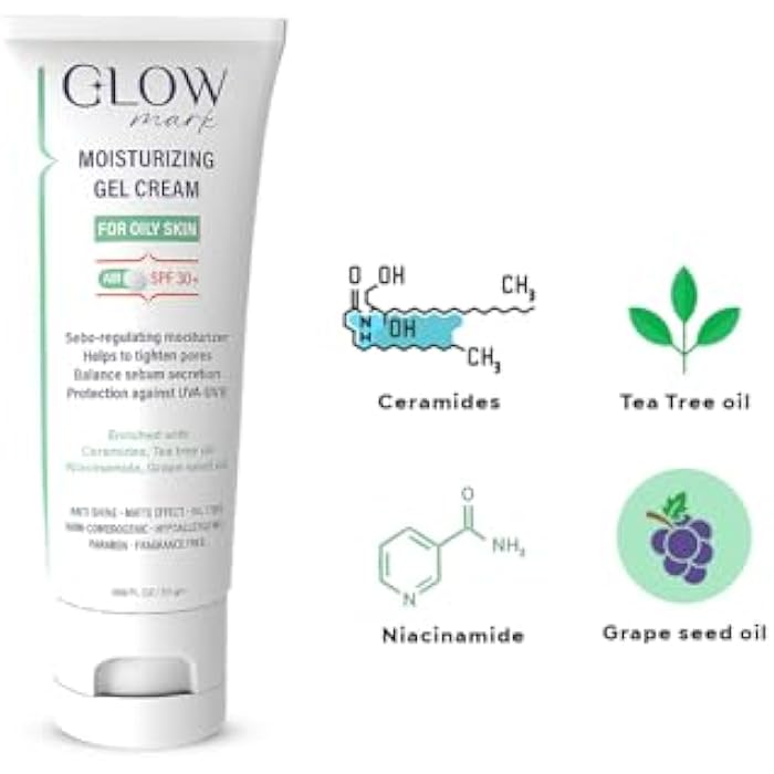 glowmark Glow Mark Moisturizing Gel Cream For Oily Skin 50 Gm - Image 3